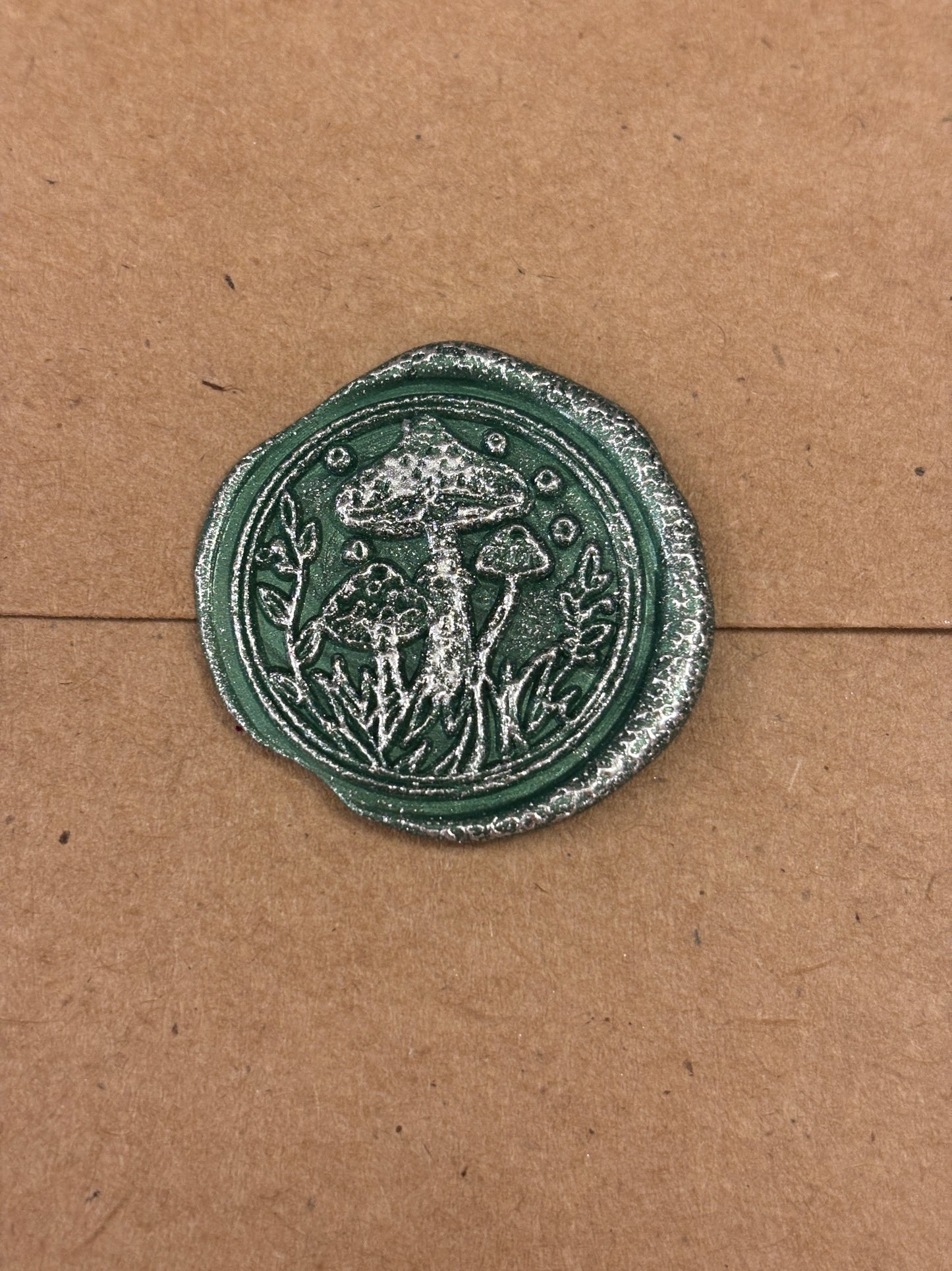 Mushroom Forest Wax Seal