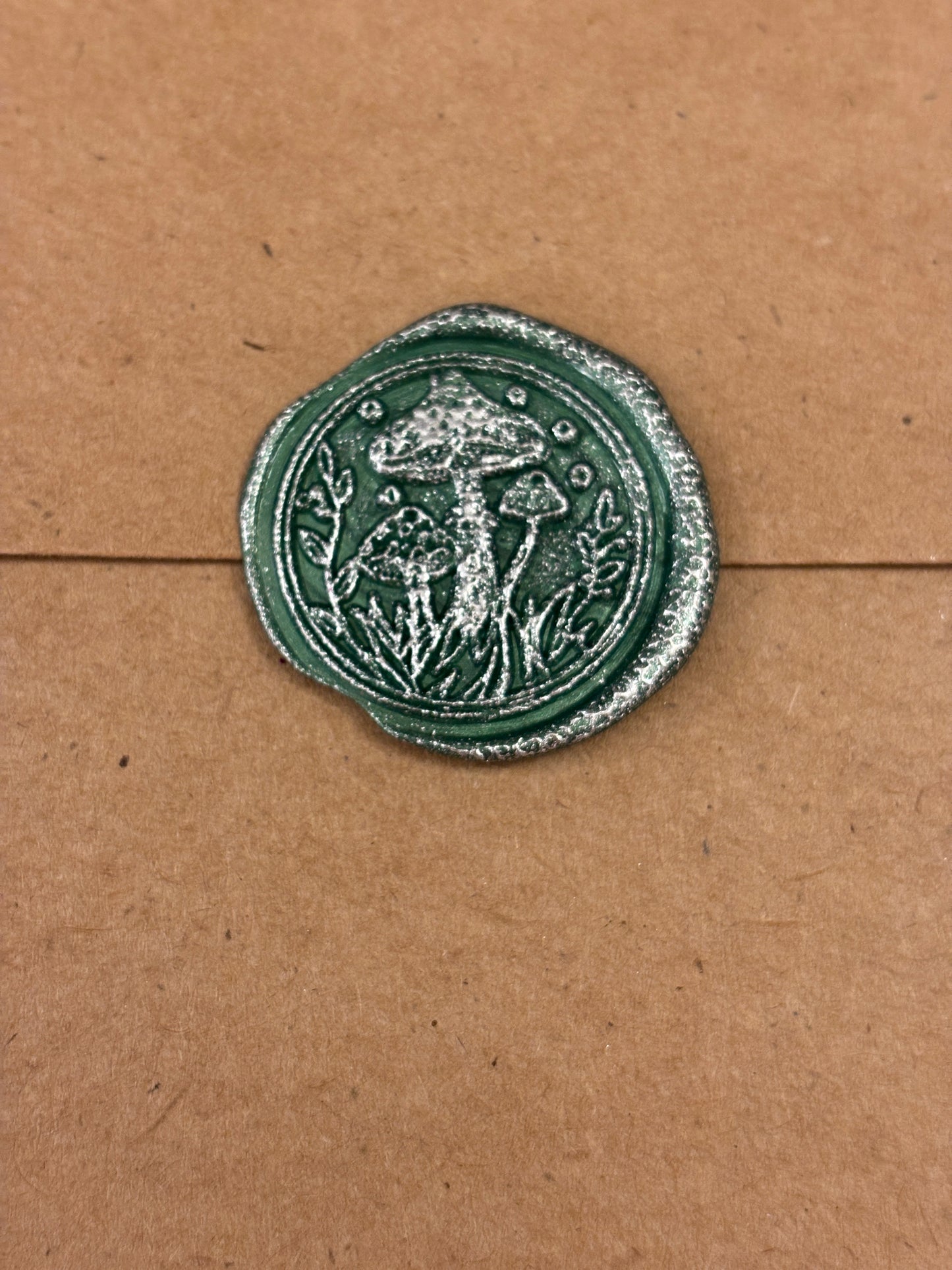 Mushroom Forest Wax Seal