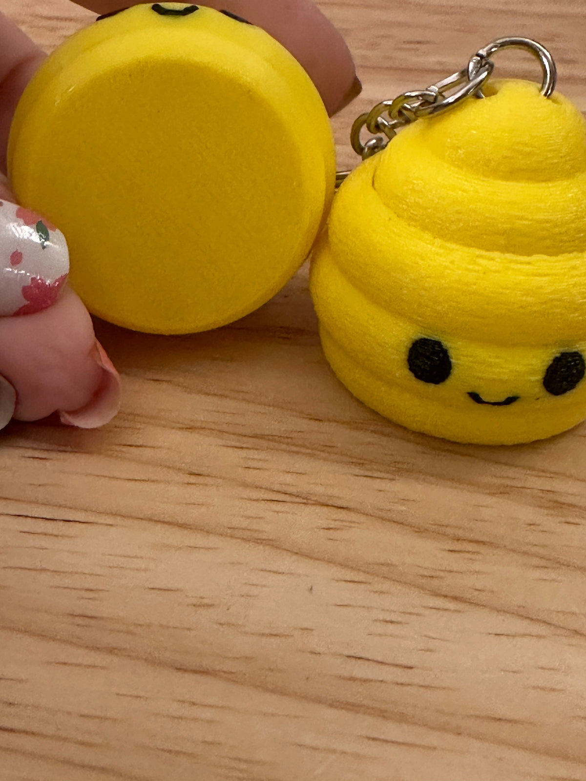 Honey Bee Hive clicker, Hive clicker, Smile on Bee Hive clicker keychain, Bee Hive Clicker