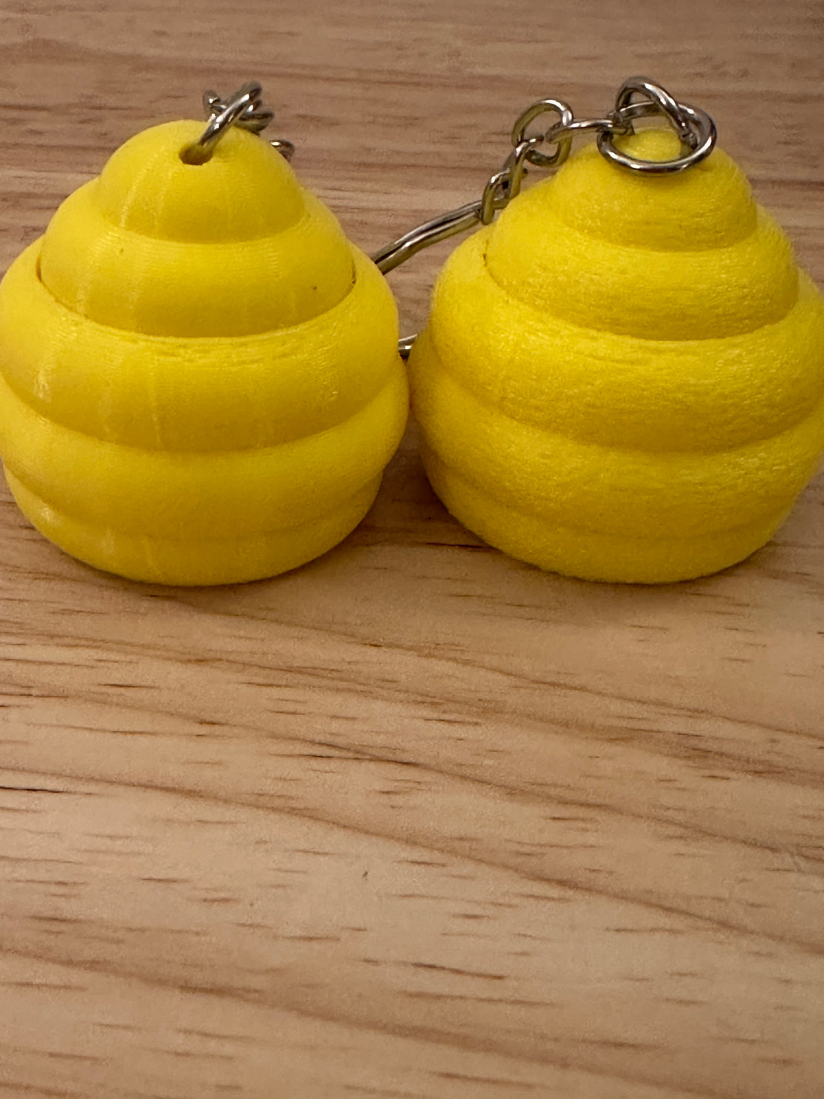 Honey Bee Hive clicker, Hive clicker, Smile on Bee Hive clicker keychain, Bee Hive Clicker
