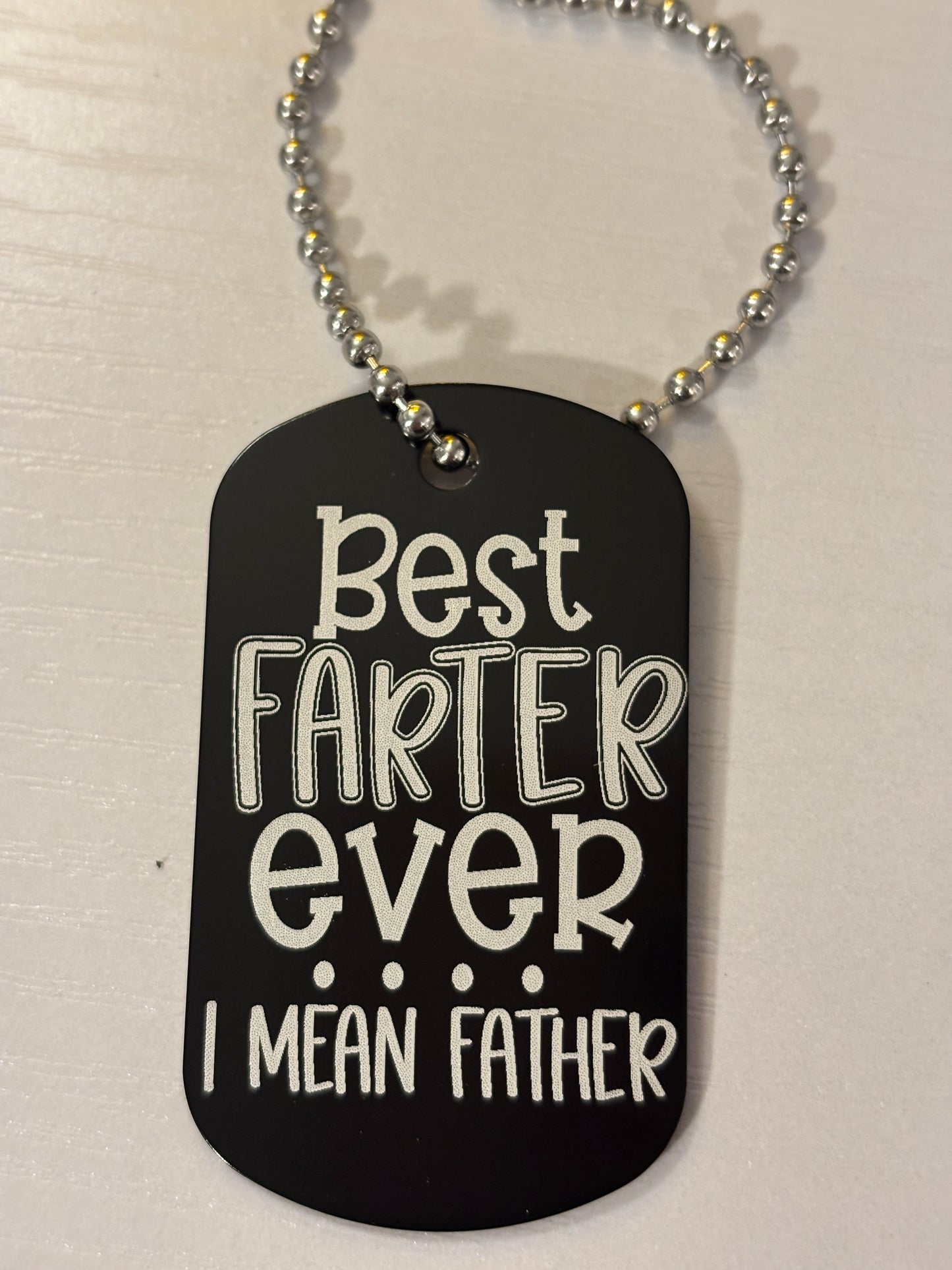 Best Farter I mean Father Keychain