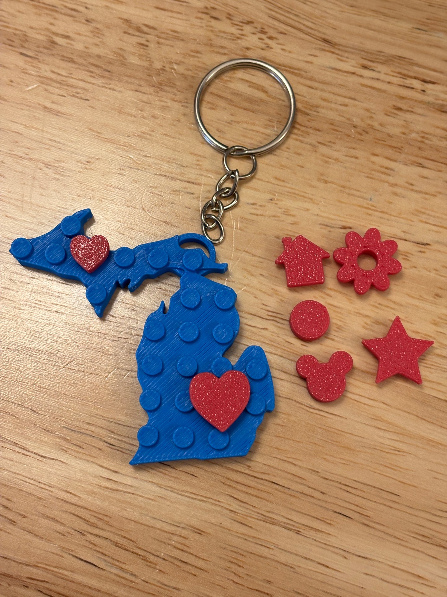 Extra Markers Pins for State key chain, Pin Marker for Keychain, 3D printed Marker