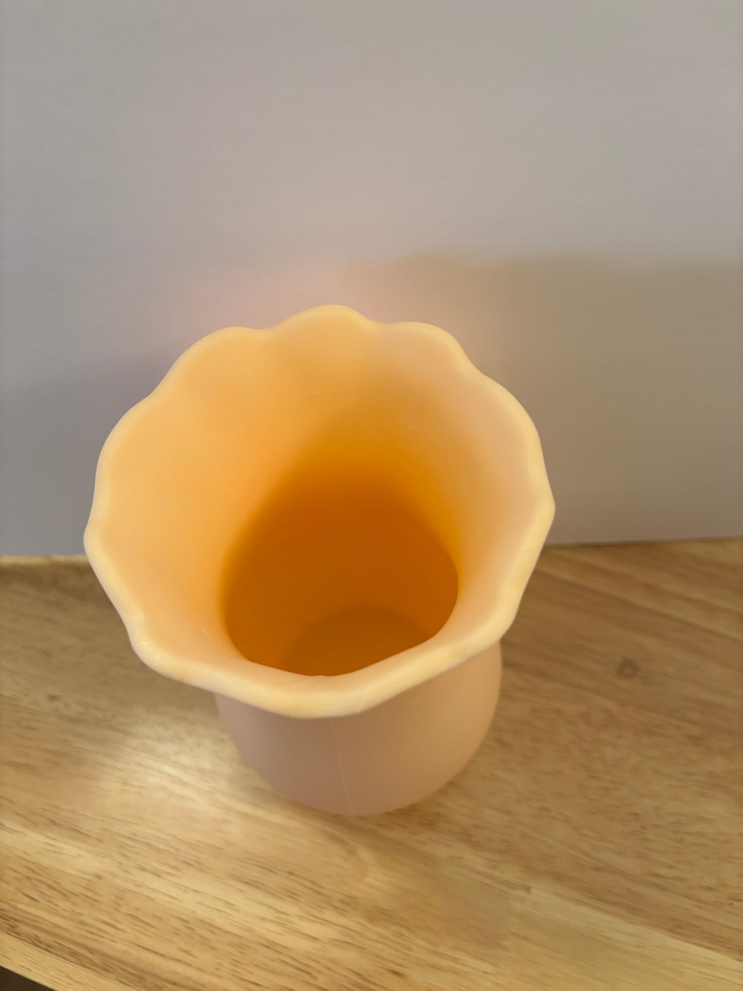 3D printed Vase with Bow, Vase with bow on it, Coquette Bow Vase
