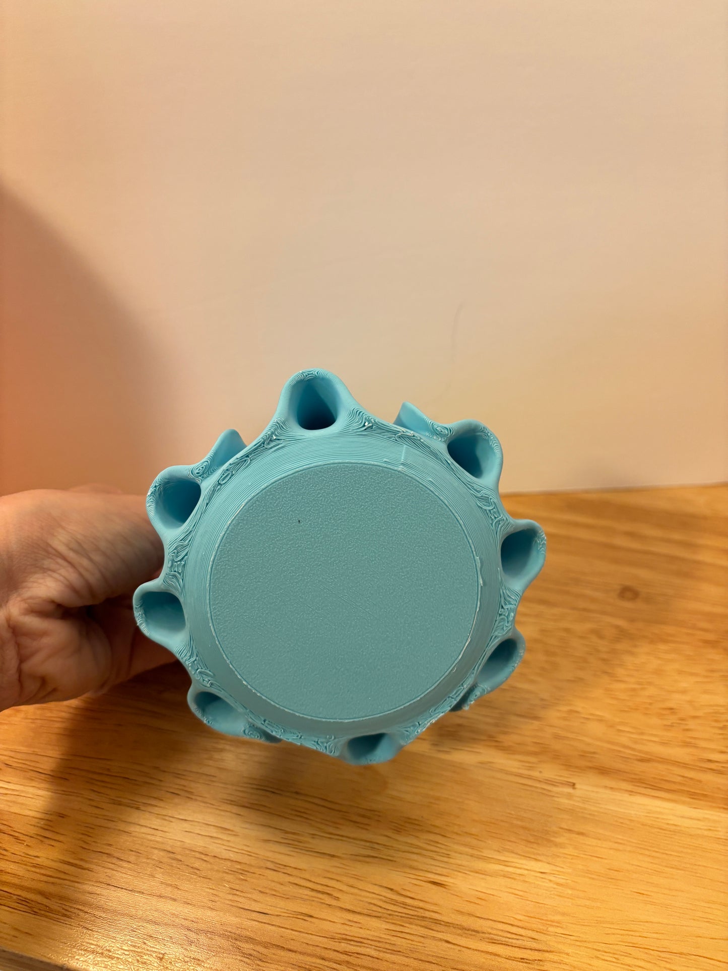 3D printed Vase with Bow in Gown design, Vase with bow on it, Dress type Vase
