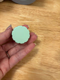 Clicky White Flower Key chain