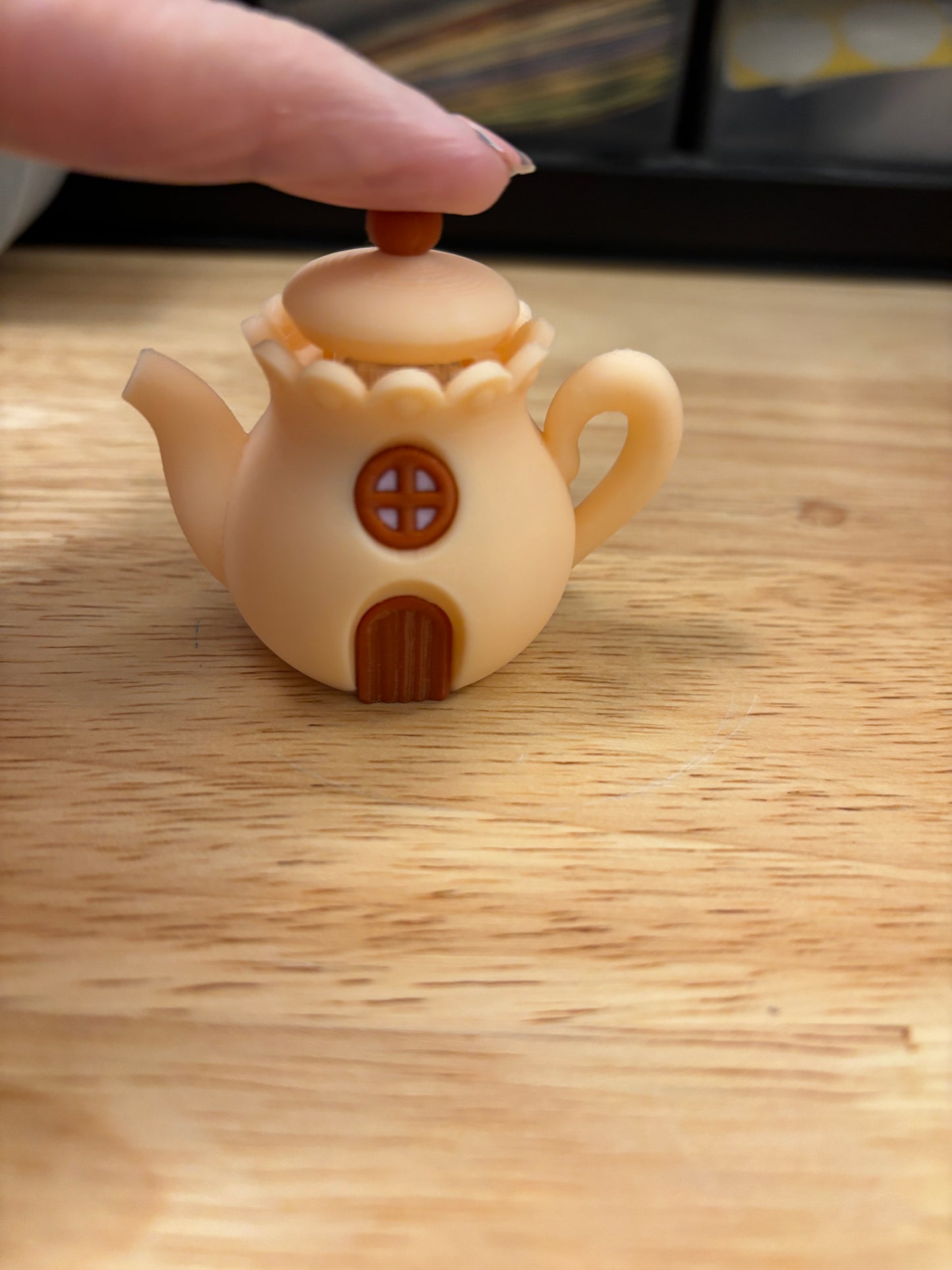 Clicky Teapot, 3D printed Tea pot