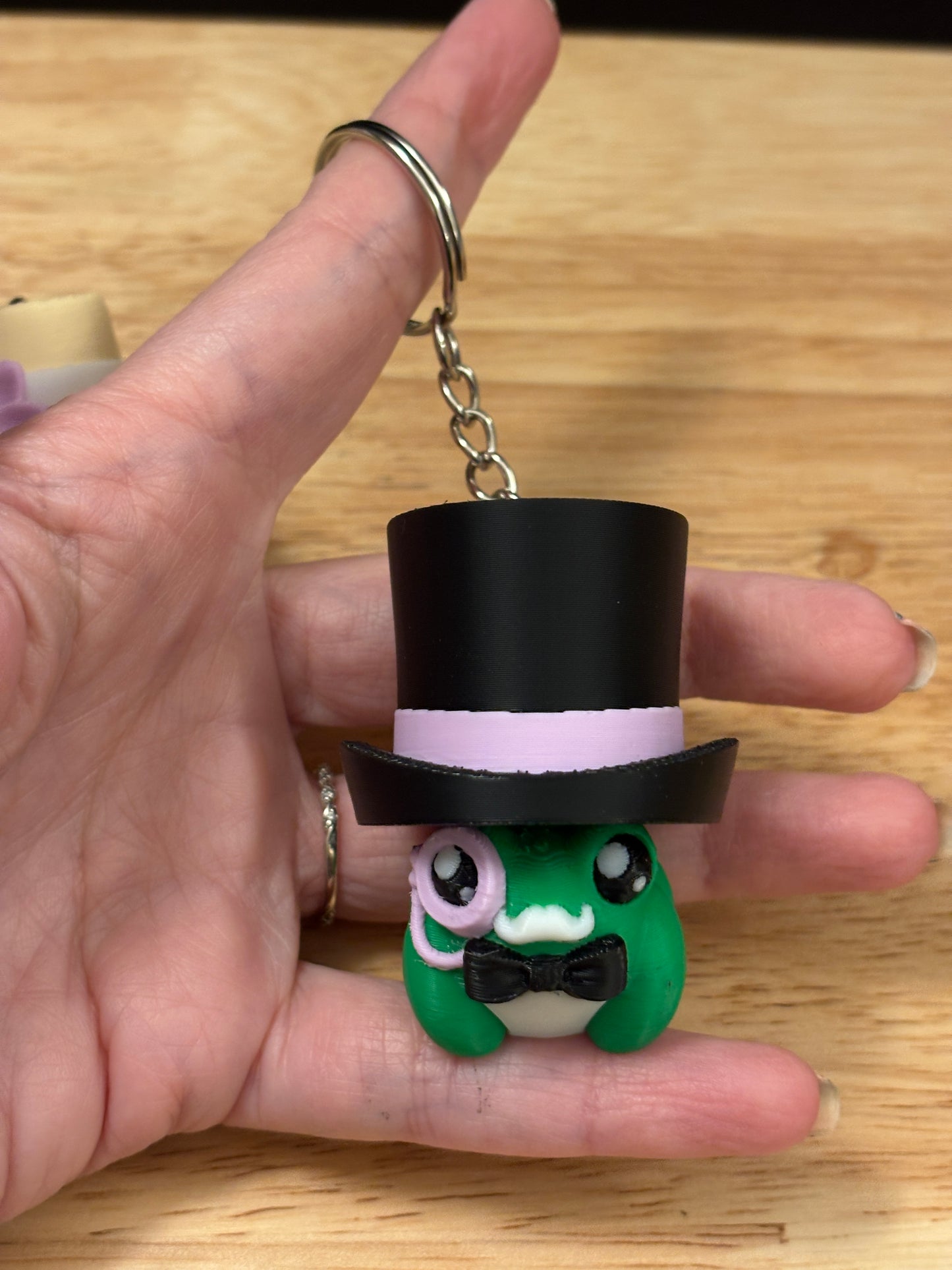 Clicker Opera Toad Key chain, 3D printed Toad keychain, Opera Frogs Keychain, Clicky Keychain, Frog Couple clicker, Opera Couple Clicker
