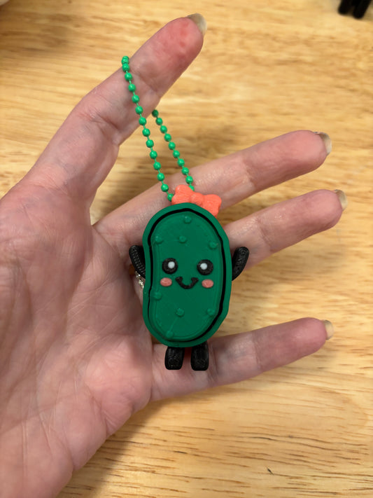 Fidget Clicker Pickle, Customize Pickle Clicker, Keychain Pickle Clicker, Fidget Pickle
