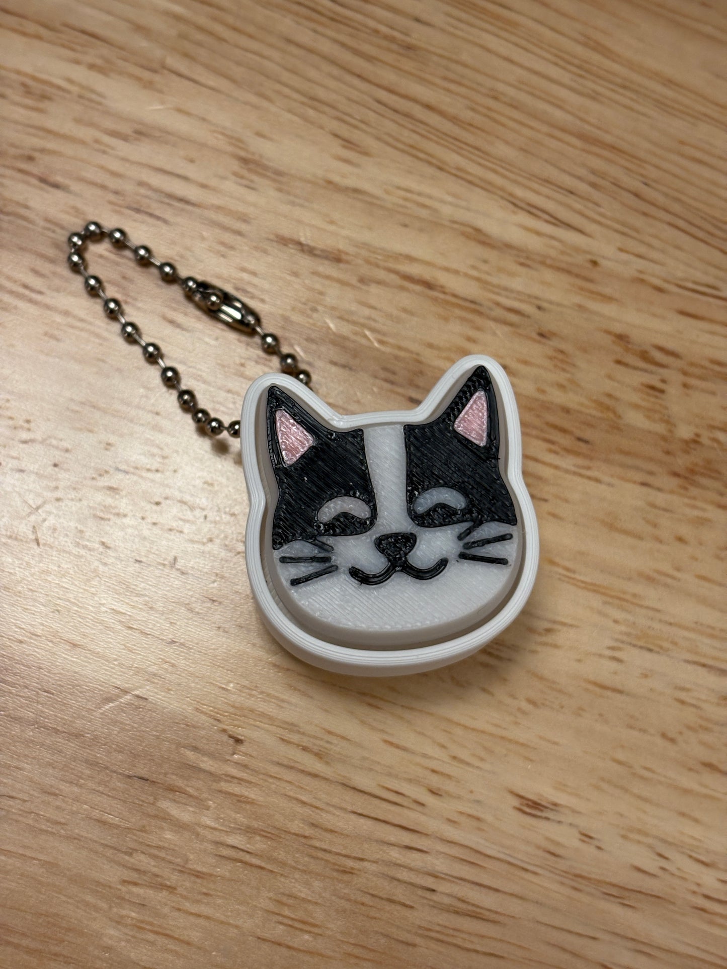 Custom Clicky Cat Keychain, Fidget Kitty Keychain, Kitty Fidget keychain, Clicky Cat keychain