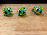 Chameleon Key chain, 3D printed lizard keychain, Chameleon key chain