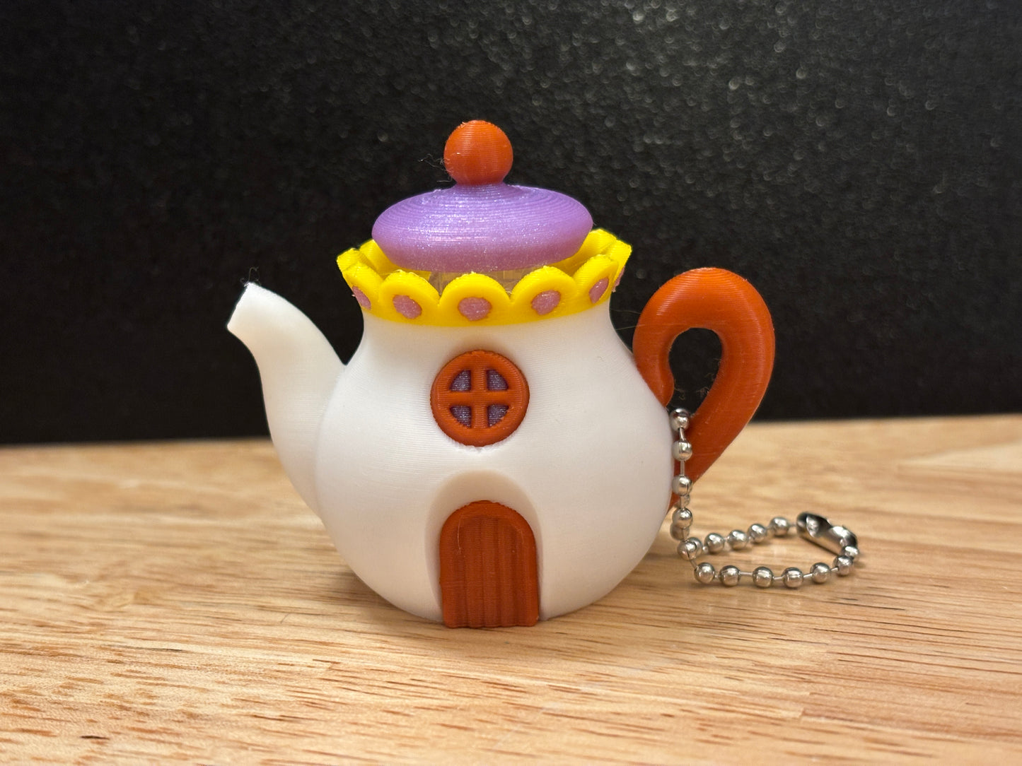 Clicky Cottage Teapot, 3D printed Tea pot