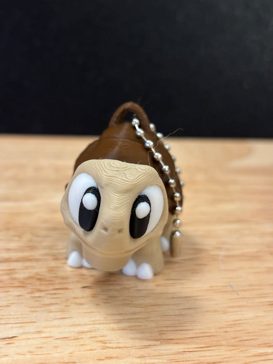 Tortoise Key chain, 3D printed Turtie keychain, Tortie Keychain, Keychain, Turtle