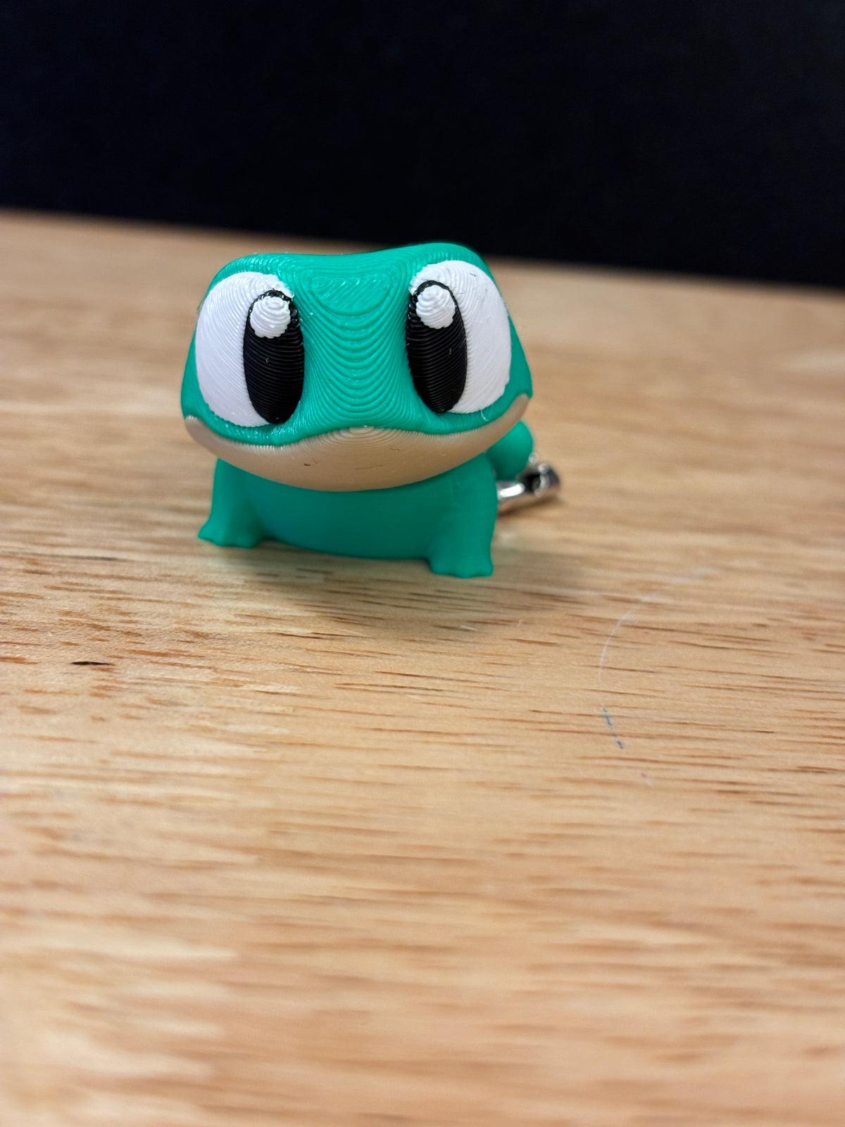 Frog Key chain, 3D printed keychain, Frog keychain, Frog Key chain, Flexi Frog Key Chain