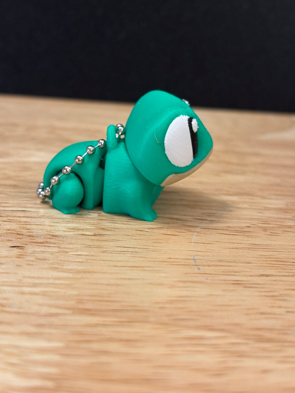 Frog Key chain, 3D printed keychain, Frog keychain, Frog Key chain, Flexi Frog Key Chain