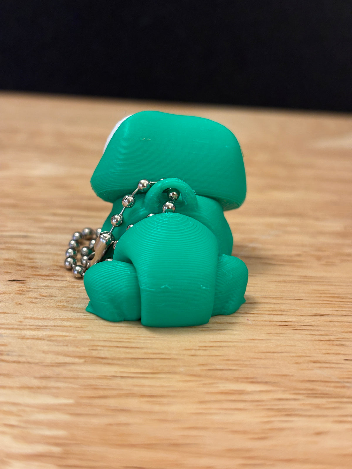 Frog Key chain, 3D printed keychain, Frog keychain, Frog Key chain, Flexi Frog Key Chain