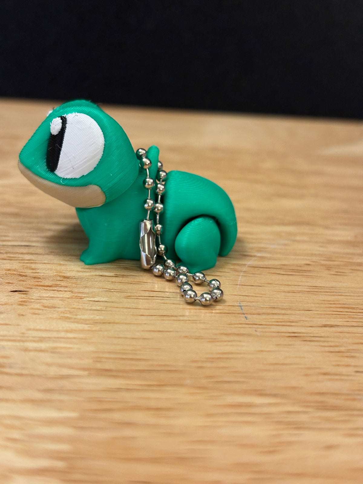 Frog Key chain, 3D printed keychain, Frog keychain, Frog Key chain, Flexi Frog Key Chain
