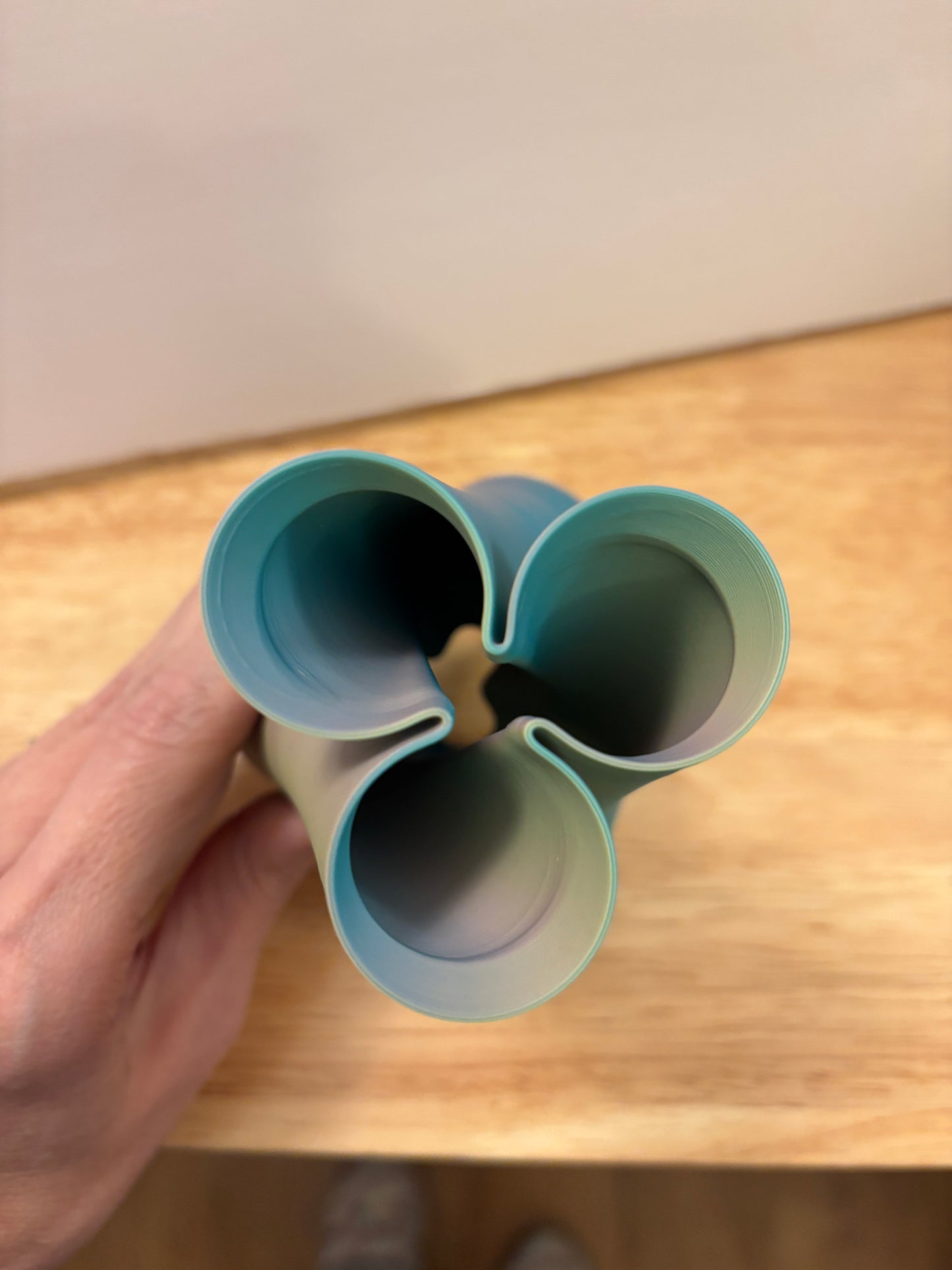 Triple toothbrush holder, Custom 3D Printed