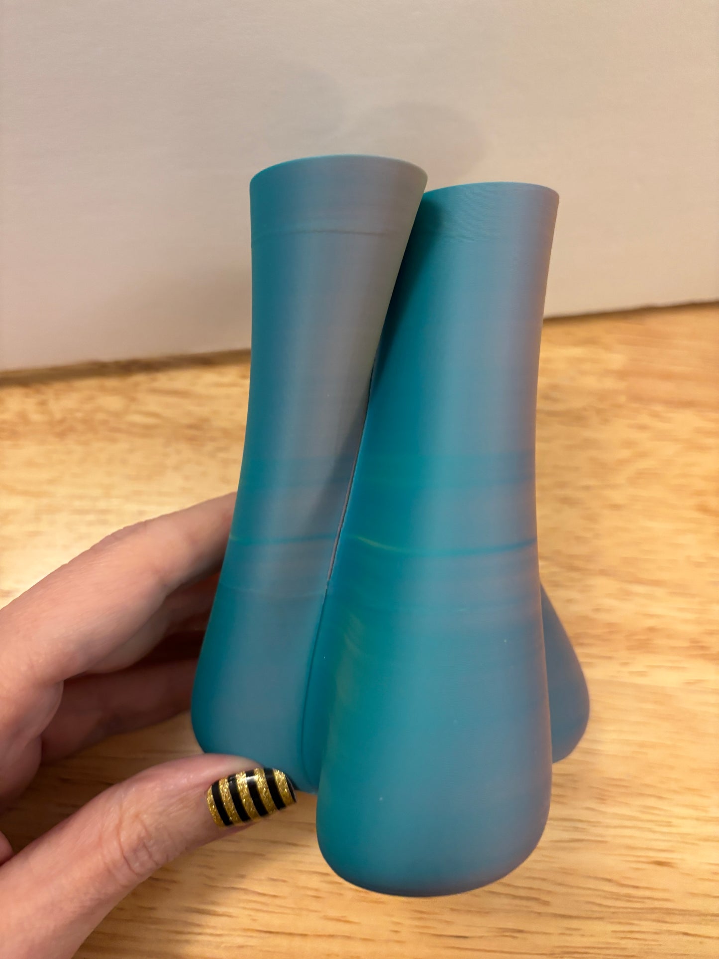 Triple toothbrush holder, Custom 3D Printed