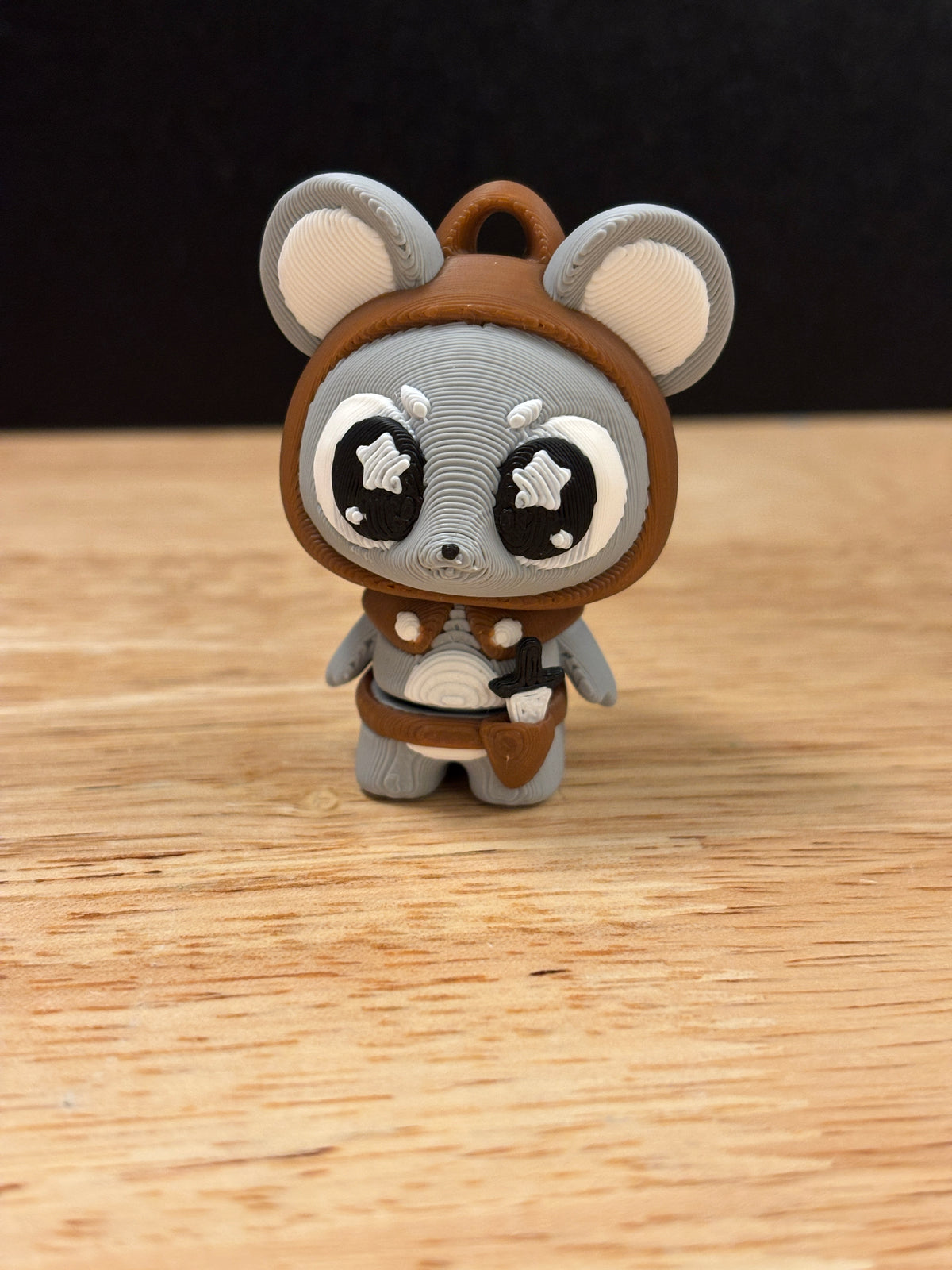 3d printed Mouse bandit, Mouse thief keychain, Mouse bandit key chain