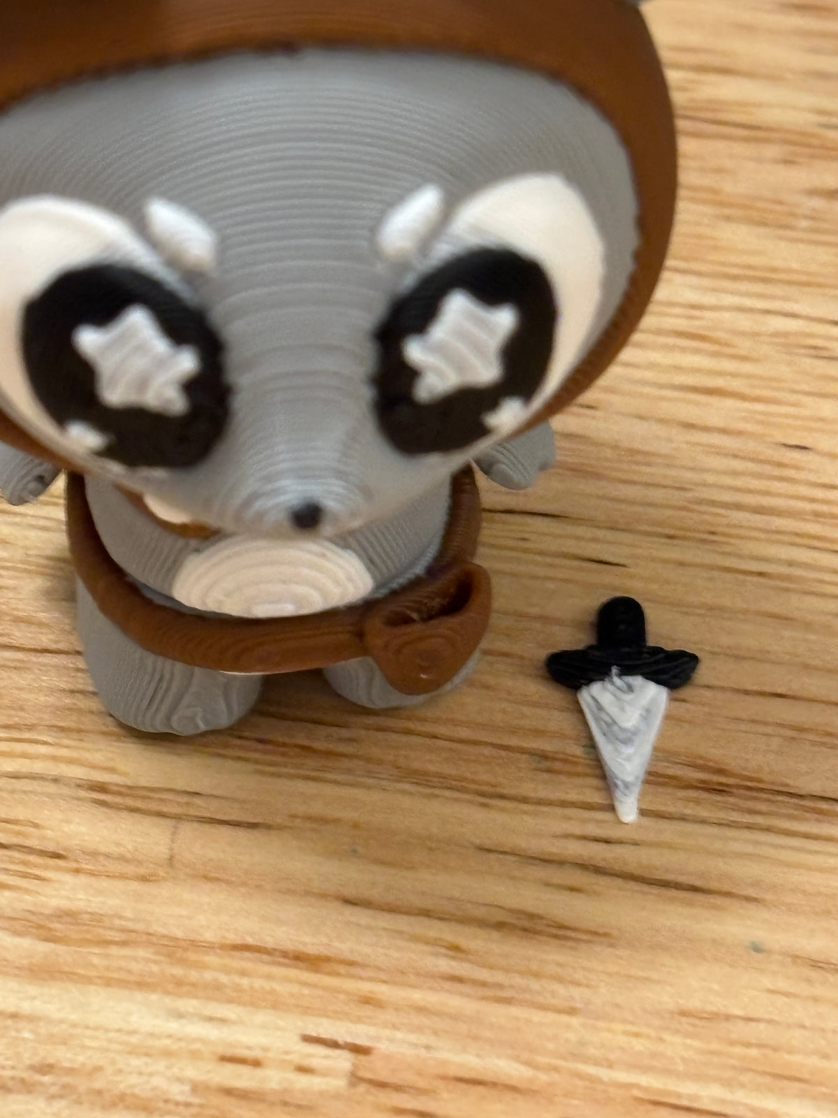 3d printed Mouse bandit, Mouse thief keychain, Mouse bandit key chain