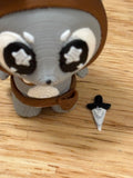 3d printed Mouse bandit, Mouse thief keychain, Mouse bandit key chain