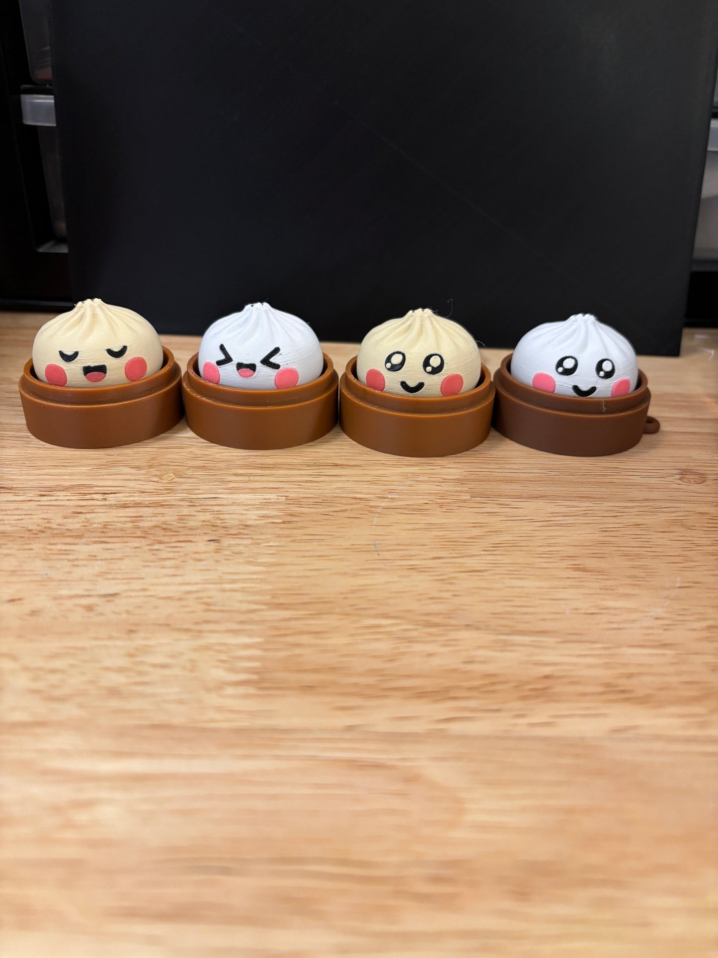 Clicky Dumpling Keychain