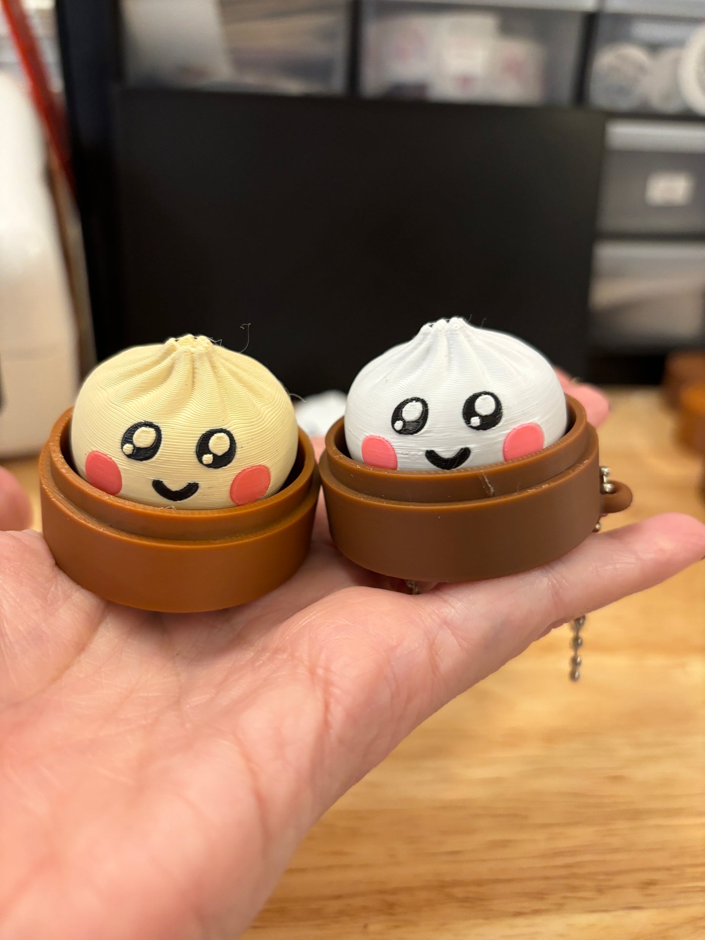 Clicky Dumpling Keychain