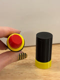 Custom Clicky Lipstick Key chain, 3D printed lip stick keychain, clicky Lip stick keychain