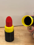 Custom Clicky Lipstick Key chain, 3D printed lip stick keychain, clicky Lip stick keychain