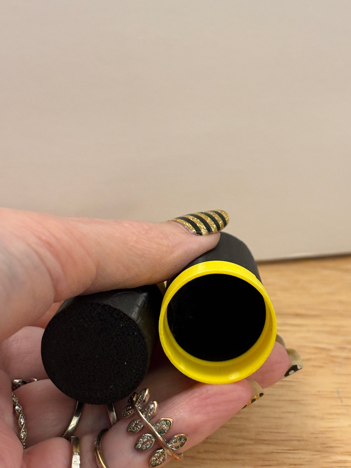 Custom Clicky Lipstick Key chain, 3D printed lip stick keychain, clicky Lip stick keychain