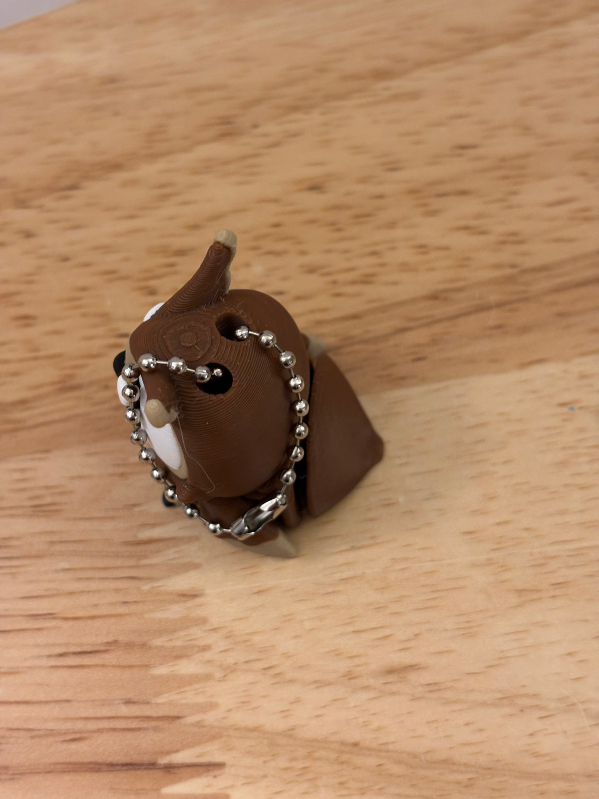 Cute Horned Owl keychain, Big Eye Owl Keychain, 3d printed keychain Owl, Horned Owl Keychain, Cute Keychain