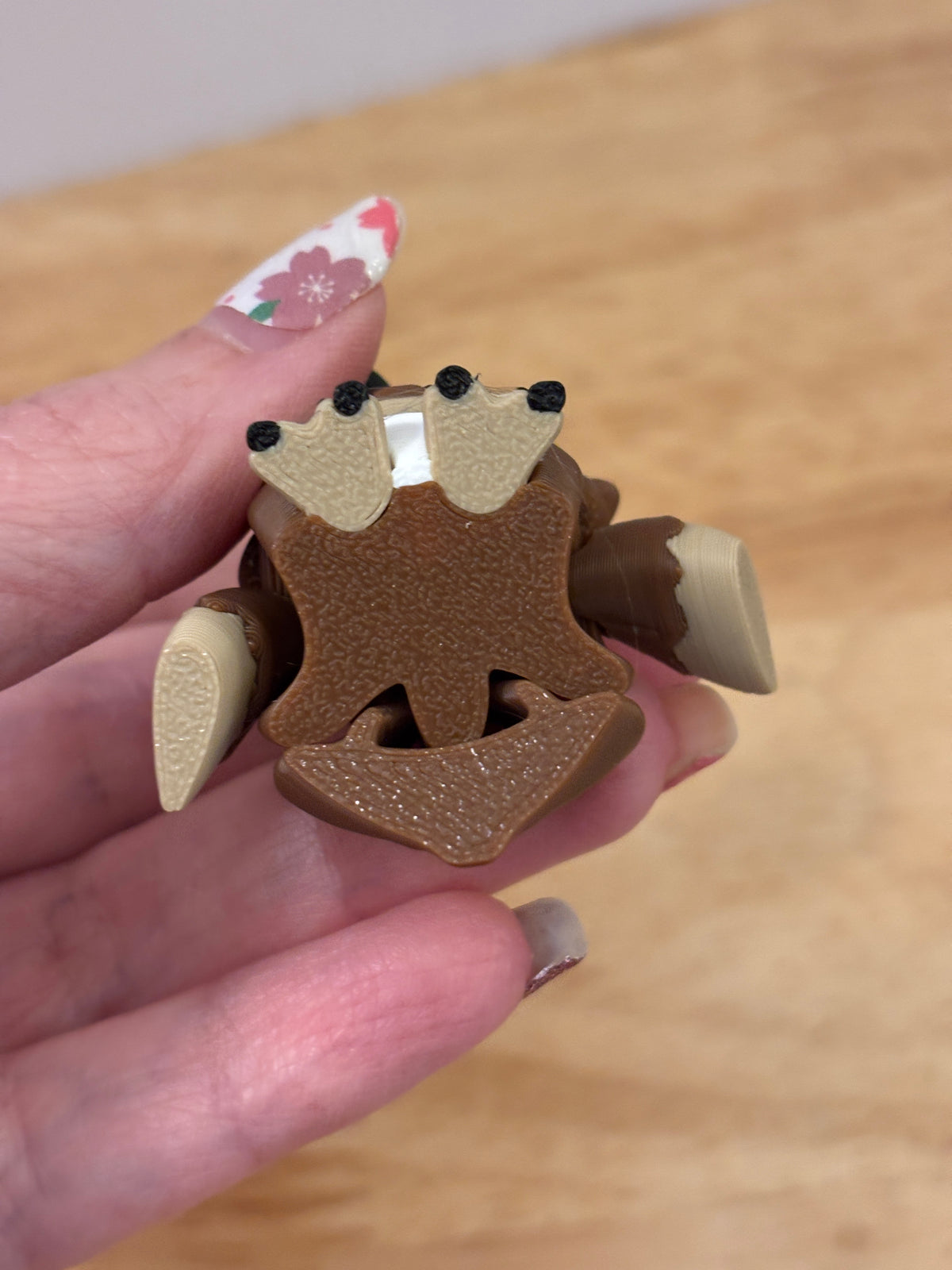 Cute Horned Owl keychain, Big Eye Owl Keychain, 3d printed keychain Owl, Horned Owl Keychain, Cute Keychain