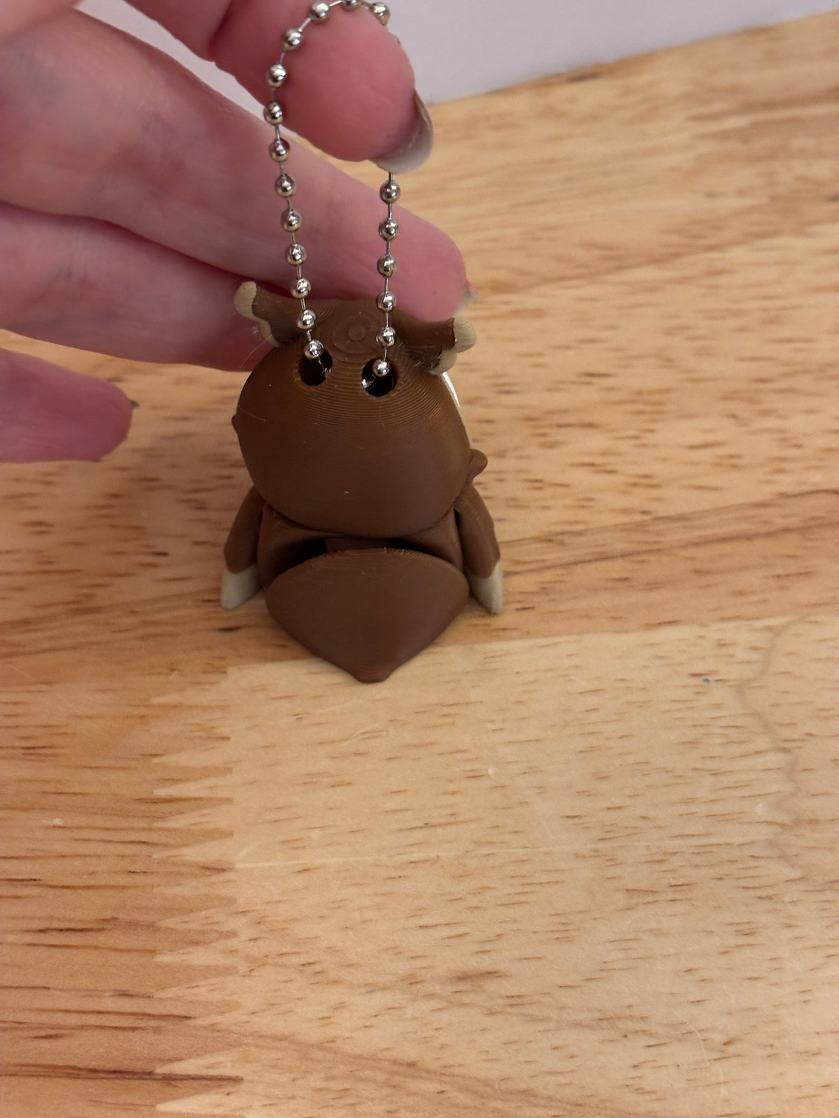 Cute Horned Owl keychain, Big Eye Owl Keychain, 3d printed keychain Owl, Horned Owl Keychain, Cute Keychain