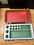 Multi Size Storage case, 10 ml 3ml BAC and syringe holder, Vial case holder,