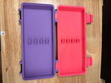 Pre-filled syringe travel case, 8 syringe holder, Vial case holder, Travel case for syringes