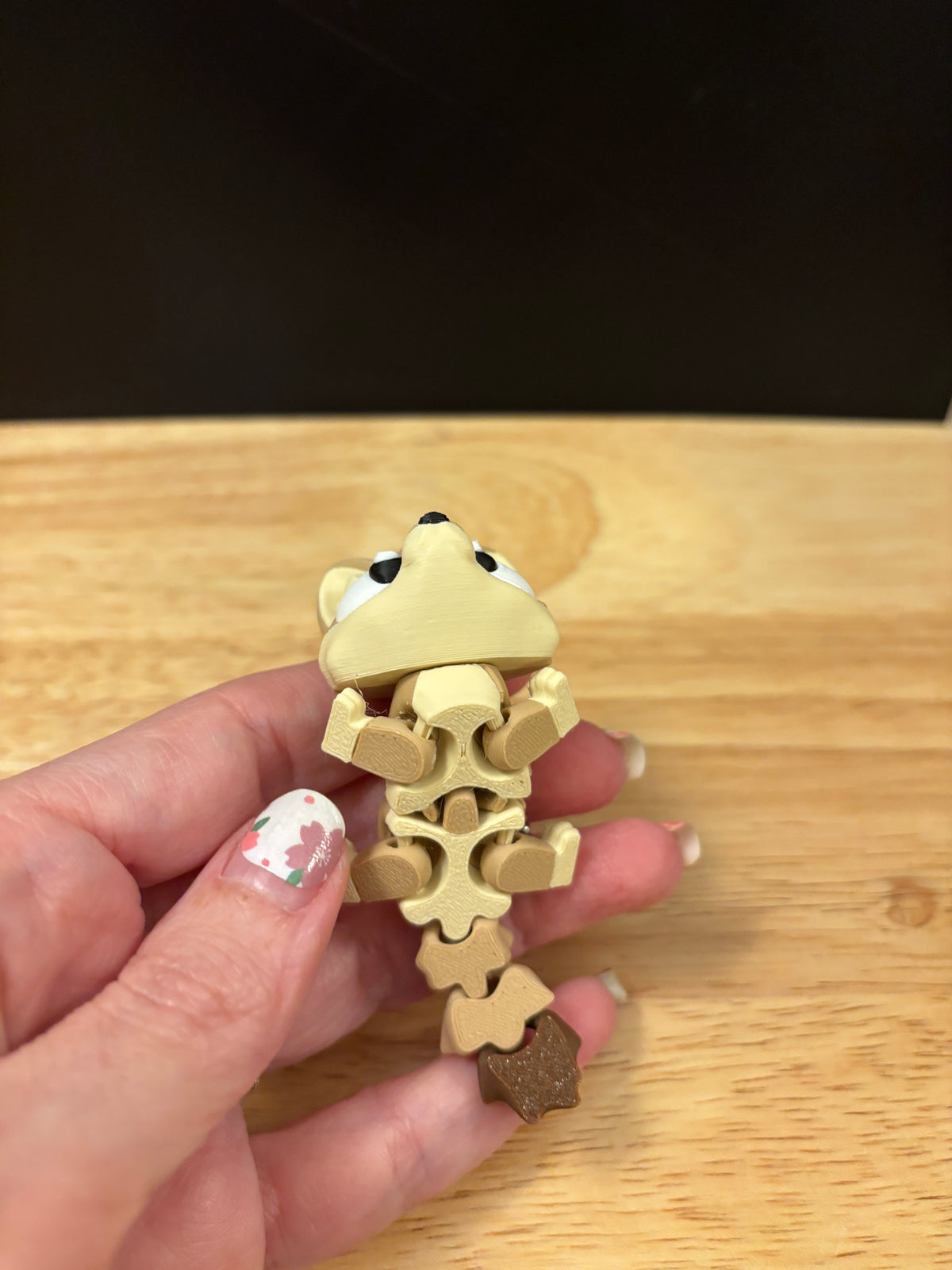 Fox keychain, Big Eye Fox Keychain, 3d printed keychain Fox, Cute Keychain