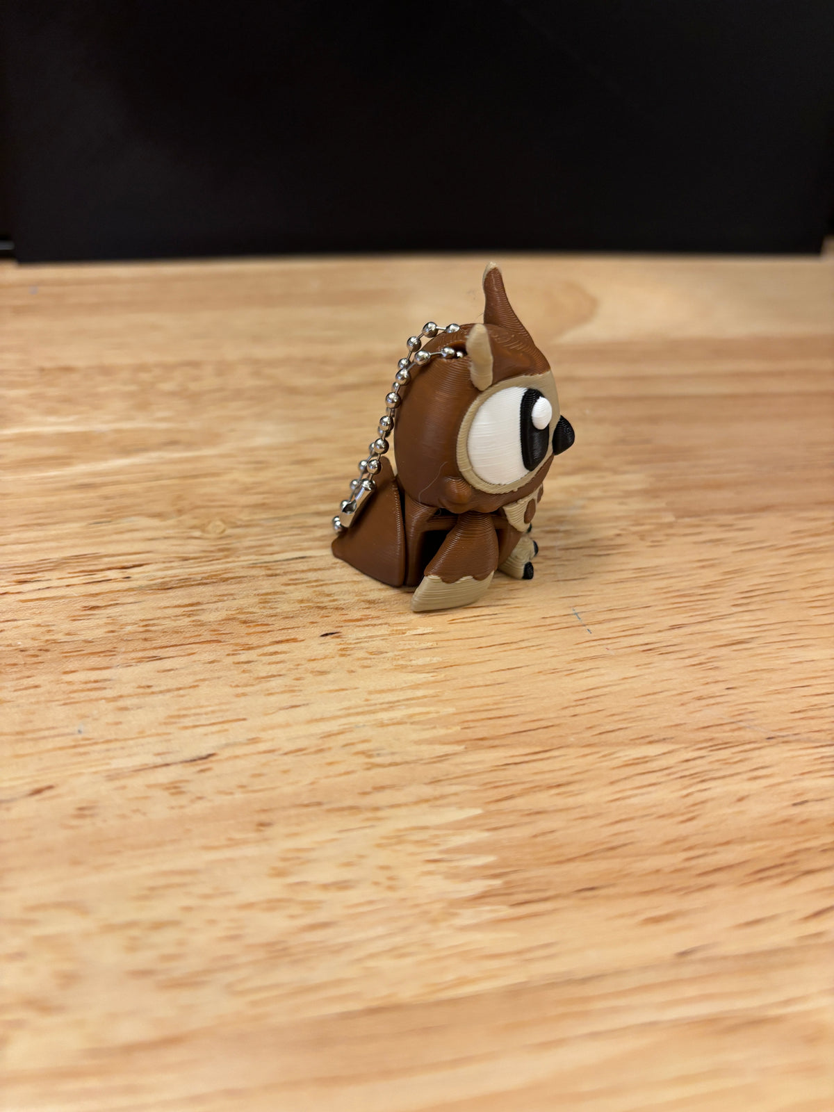 Cute Horned Owl keychain, Big Eye Owl Keychain, 3d printed keychain Owl, Horned Owl Keychain, Cute Keychain