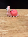 Snail keychain, Big Eye Snail Keychain, 3d printed keychain snail, Cute Keychain