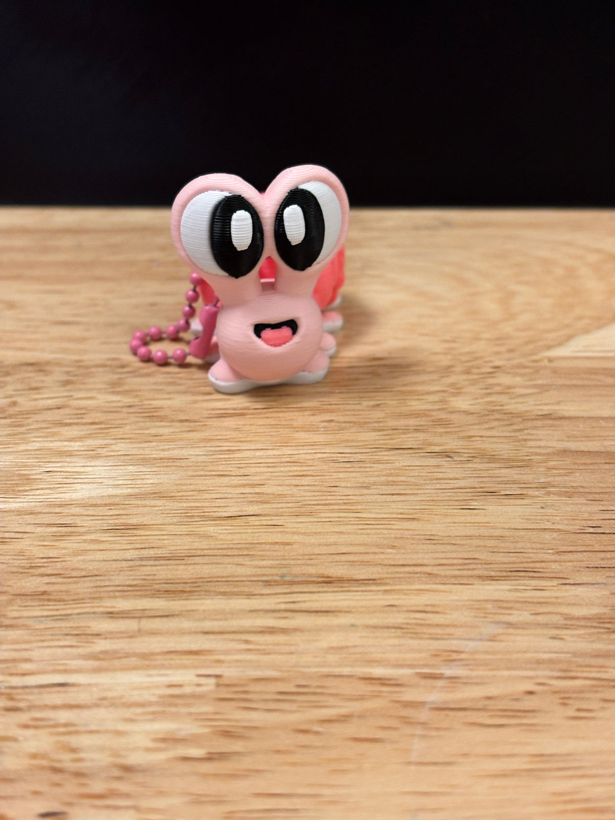 Snail keychain, Big Eye Snail Keychain, 3d printed keychain snail, Cute Keychain
