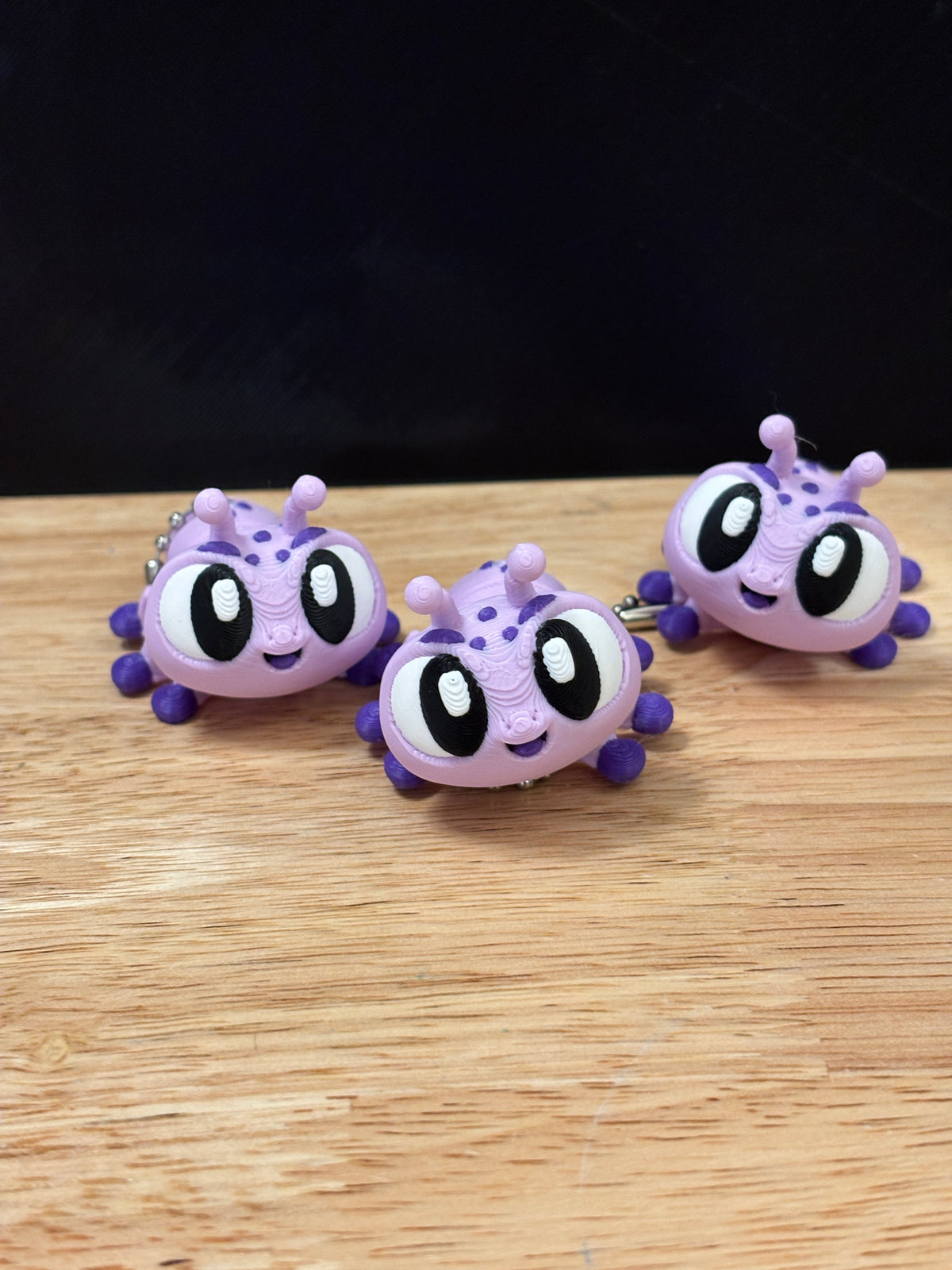 Cute Ant keychain, Big Eye Ant Keychain, 3d printed keychain ant, Cute Bug Keychain