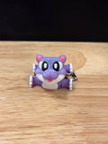 Hippopotamus keychain, Big Eye Hippo Keychain, 3d printed keychain Hippo, Cute Keychain, Hippo key chain