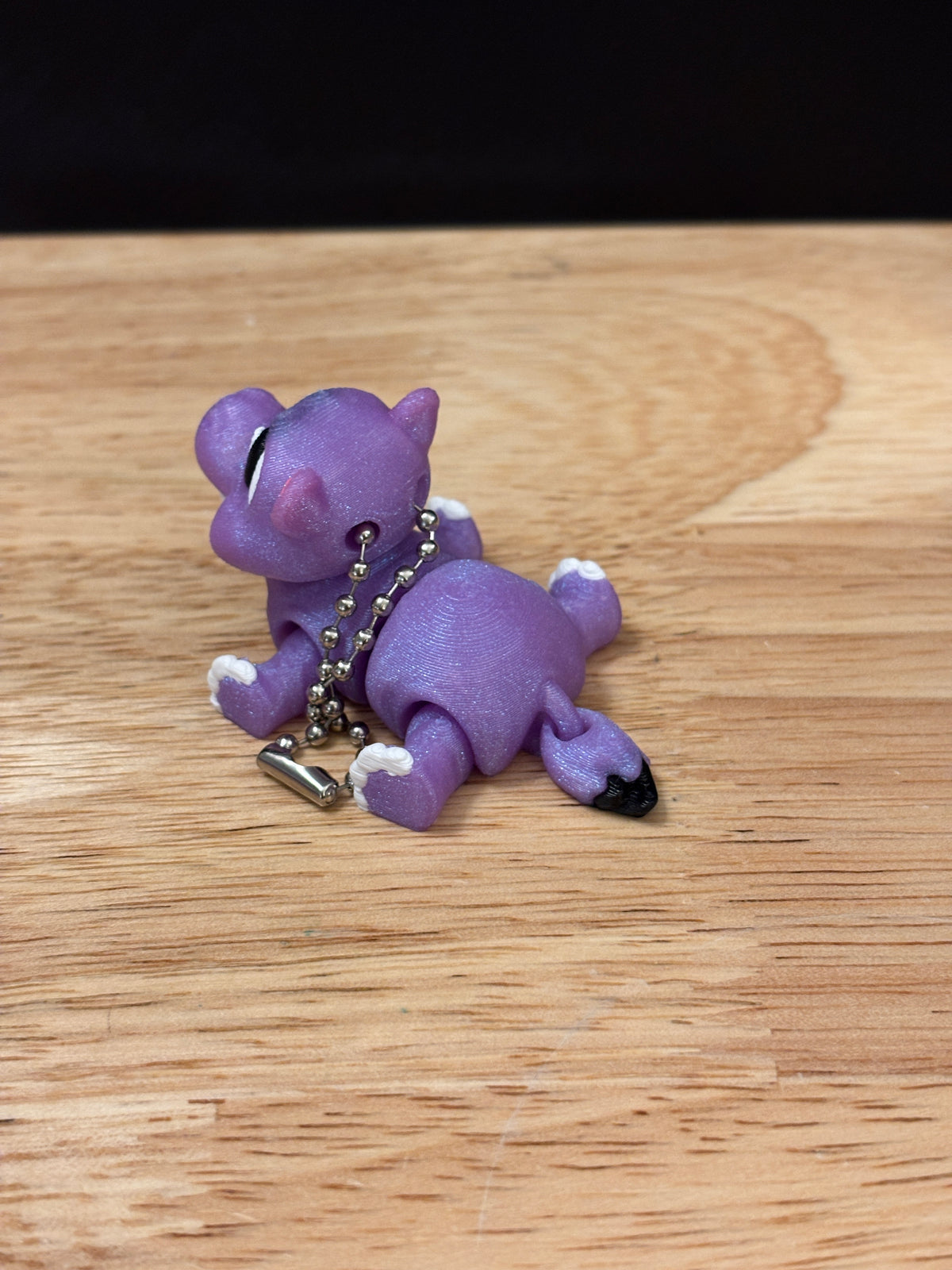 Hippopotamus keychain, Big Eye Hippo Keychain, 3d printed keychain Hippo, Cute Keychain, Hippo key chain