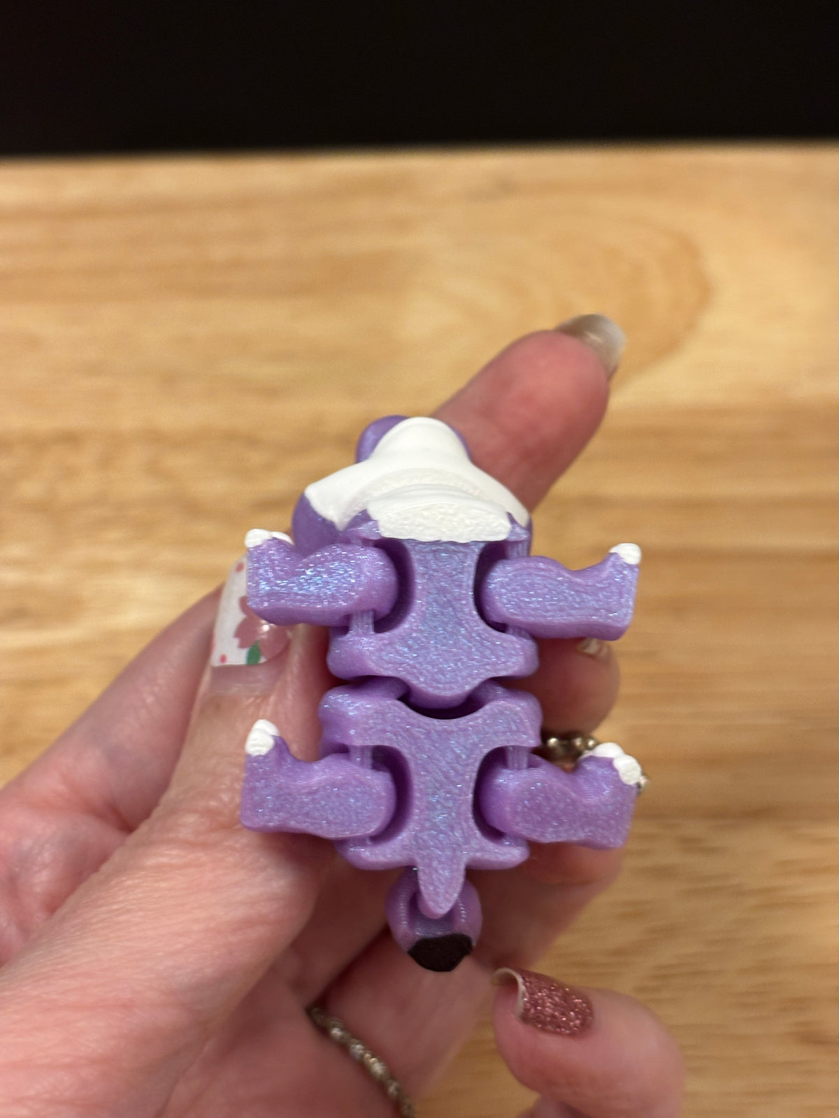 Hippopotamus keychain, Big Eye Hippo Keychain, 3d printed keychain Hippo, Cute Keychain, Hippo key chain