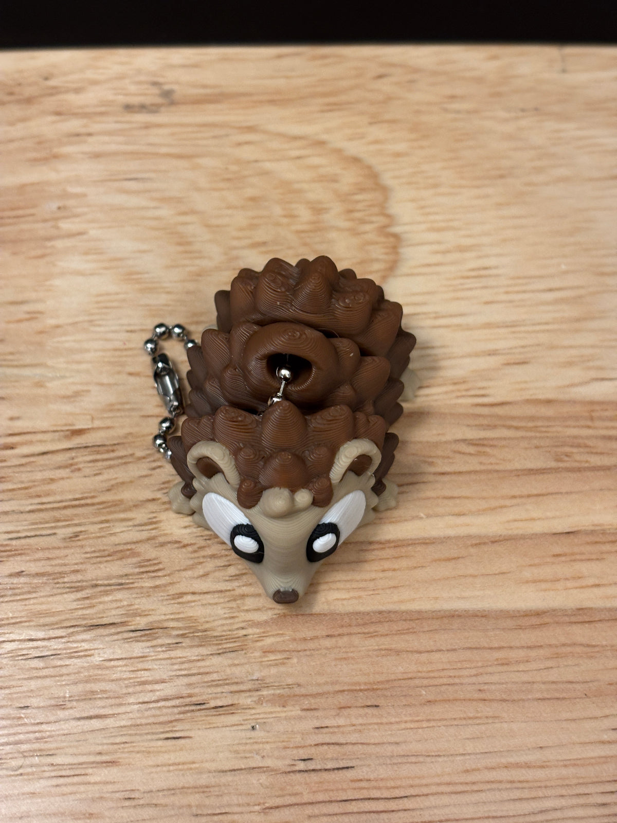 Hedgehog keychain, Big Eye Hedgehog Keychain, 3d printed keychain Hedgehog, Cute Keychain