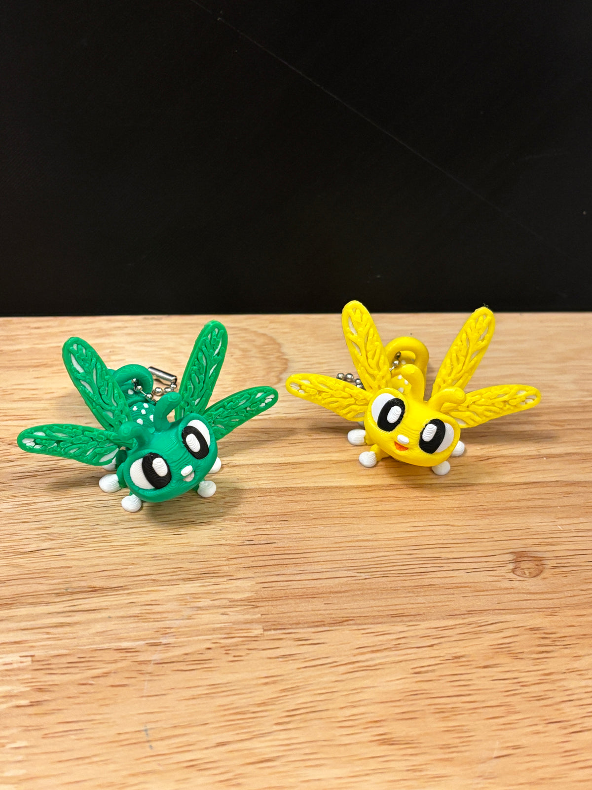 Dragonfly keychain, Big Eye Dragonfly Keychain, 3d printed keychain Dragonfly, Cute Dragonfly