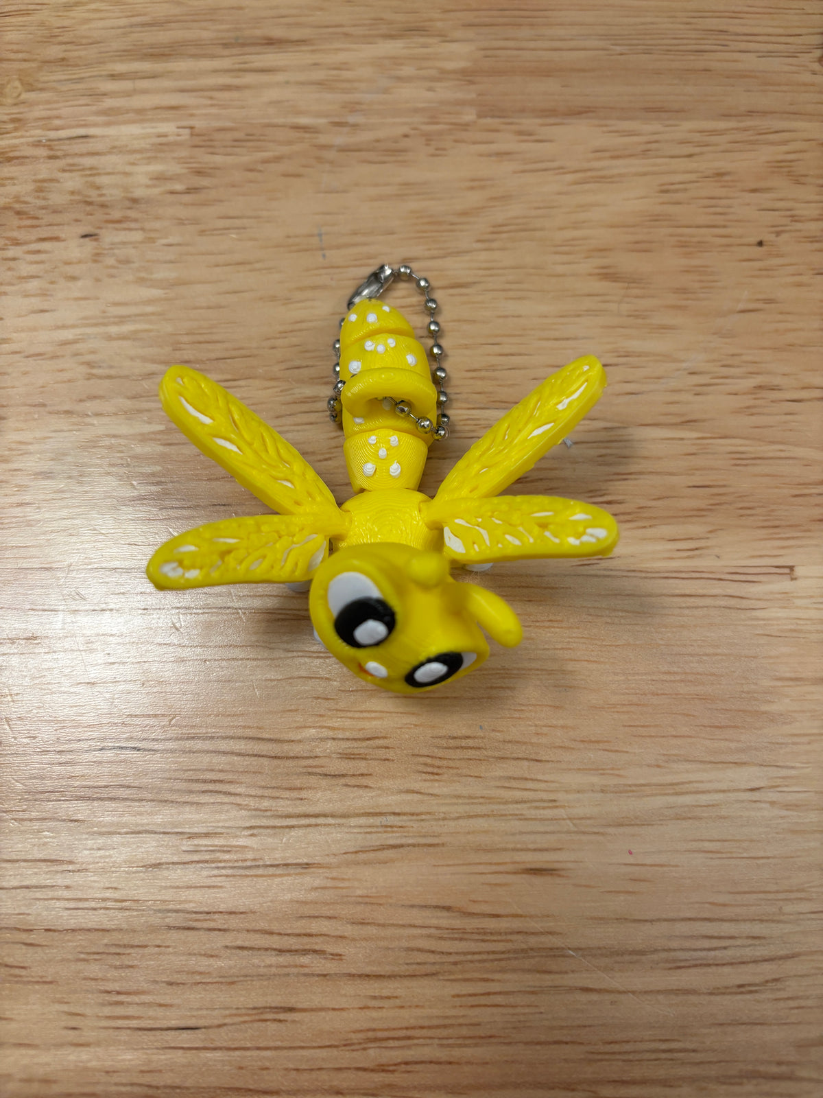Dragonfly keychain, Big Eye Dragonfly Keychain, 3d printed keychain Dragonfly, Cute Dragonfly