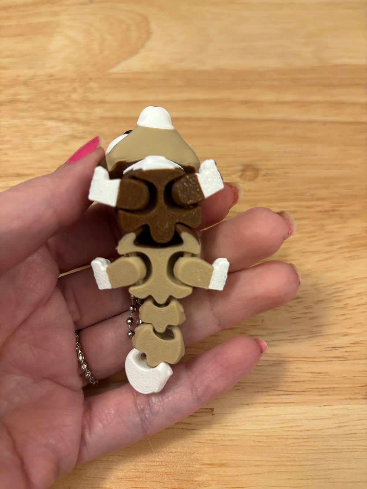 Customizable Australian Shepard keychain with Tail, Big Eye Shepard Keychain, 3d printed keychain Dog, Cute Keychain, Flexi Shepard keychain
