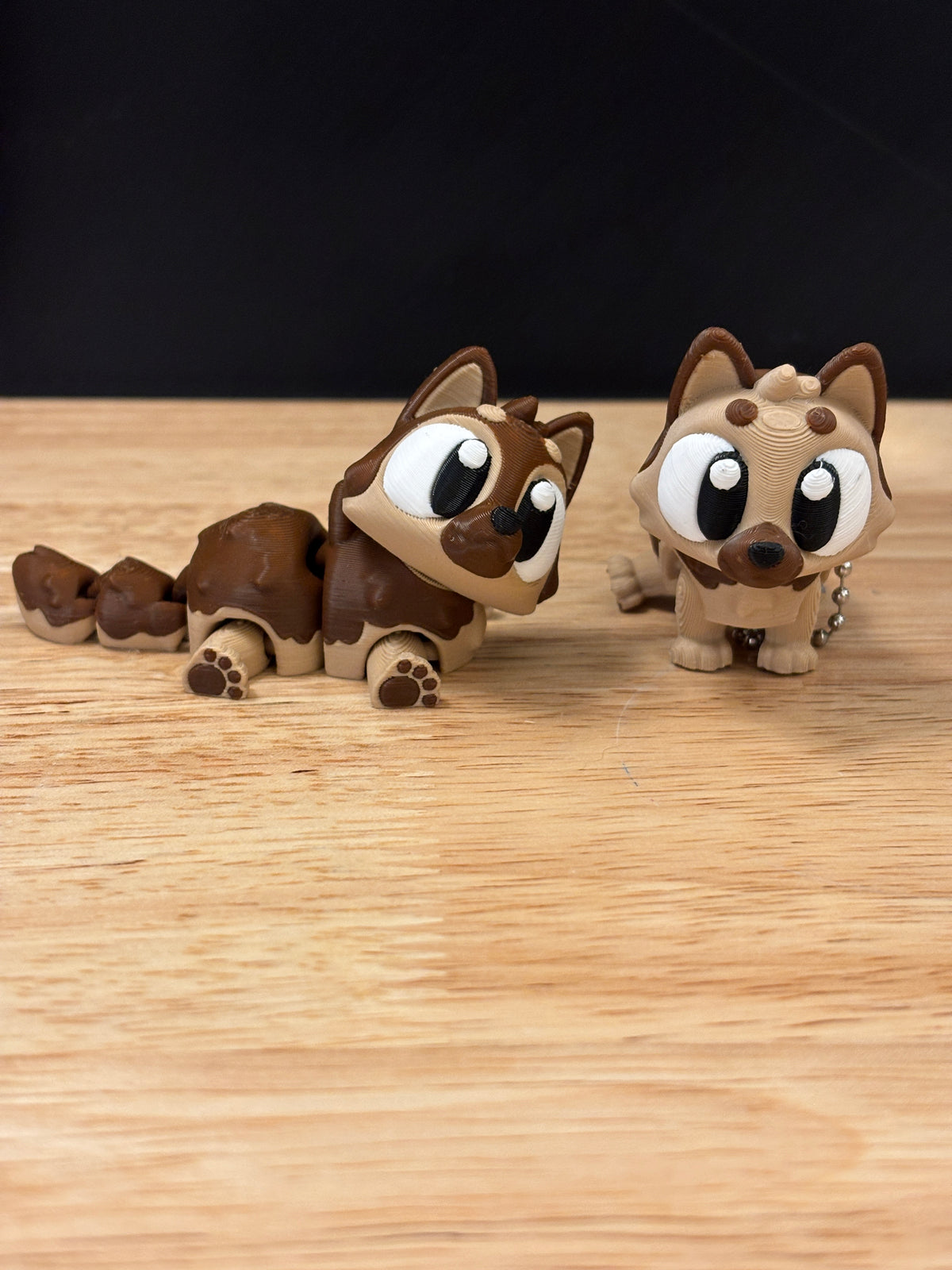 Customizable Germain Shepard keychain, Big Eye Shepard Keychain, 3d printed keychain Dog, Cute Keychain, Flexi Germain Shepard keychain