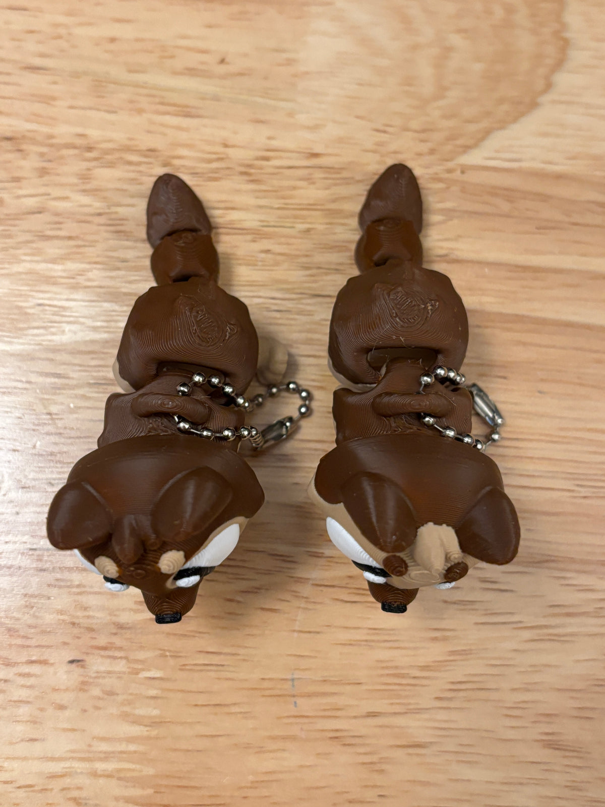 Customizable Germain Shepard keychain, Big Eye Shepard Keychain, 3d printed keychain Dog, Cute Keychain, Flexi Germain Shepard keychain