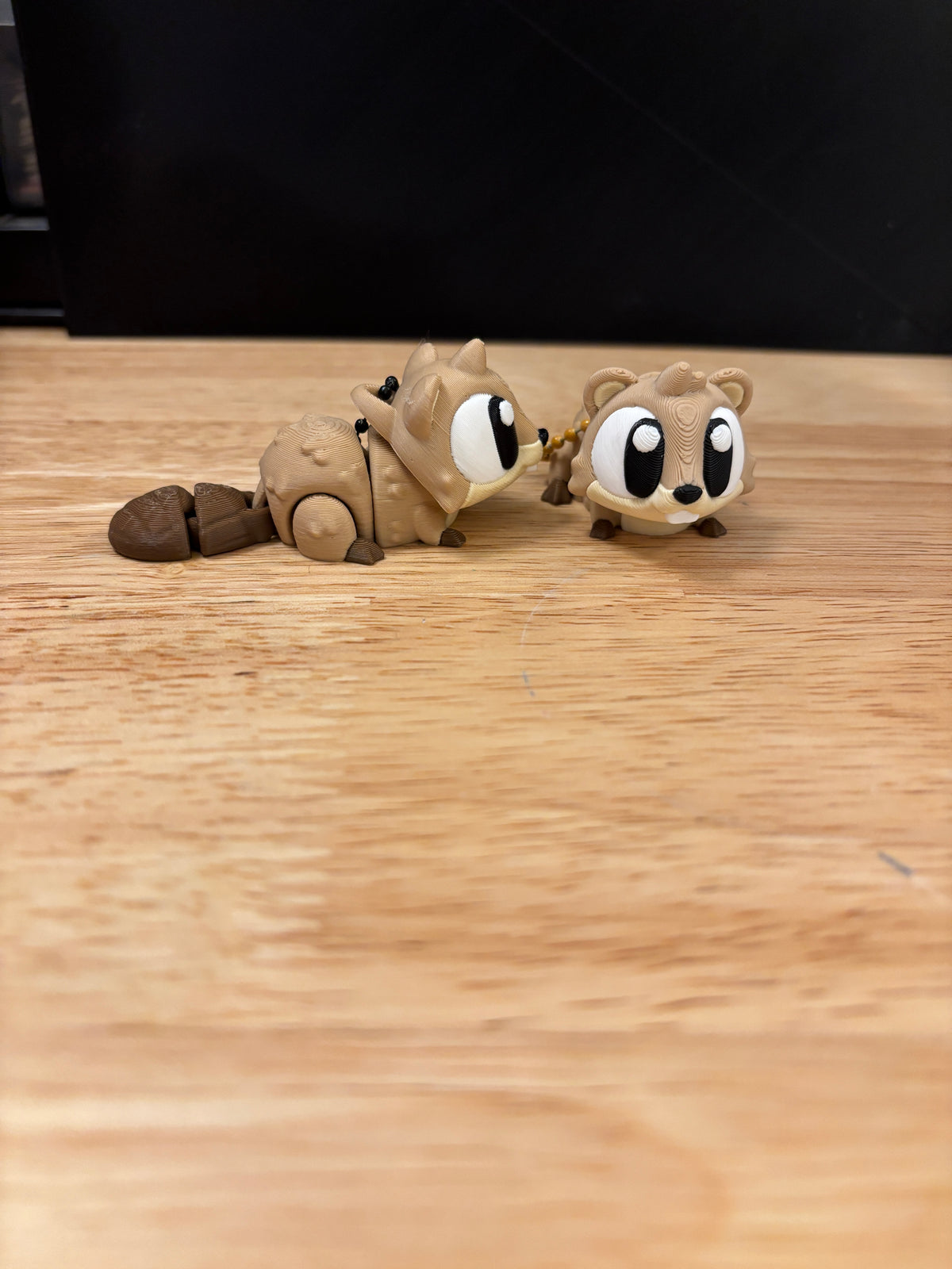 Pug keychain, Big Eye Pug Keychain, 3d printed keychain Dog, Cute Keychain, Flexi Pug
